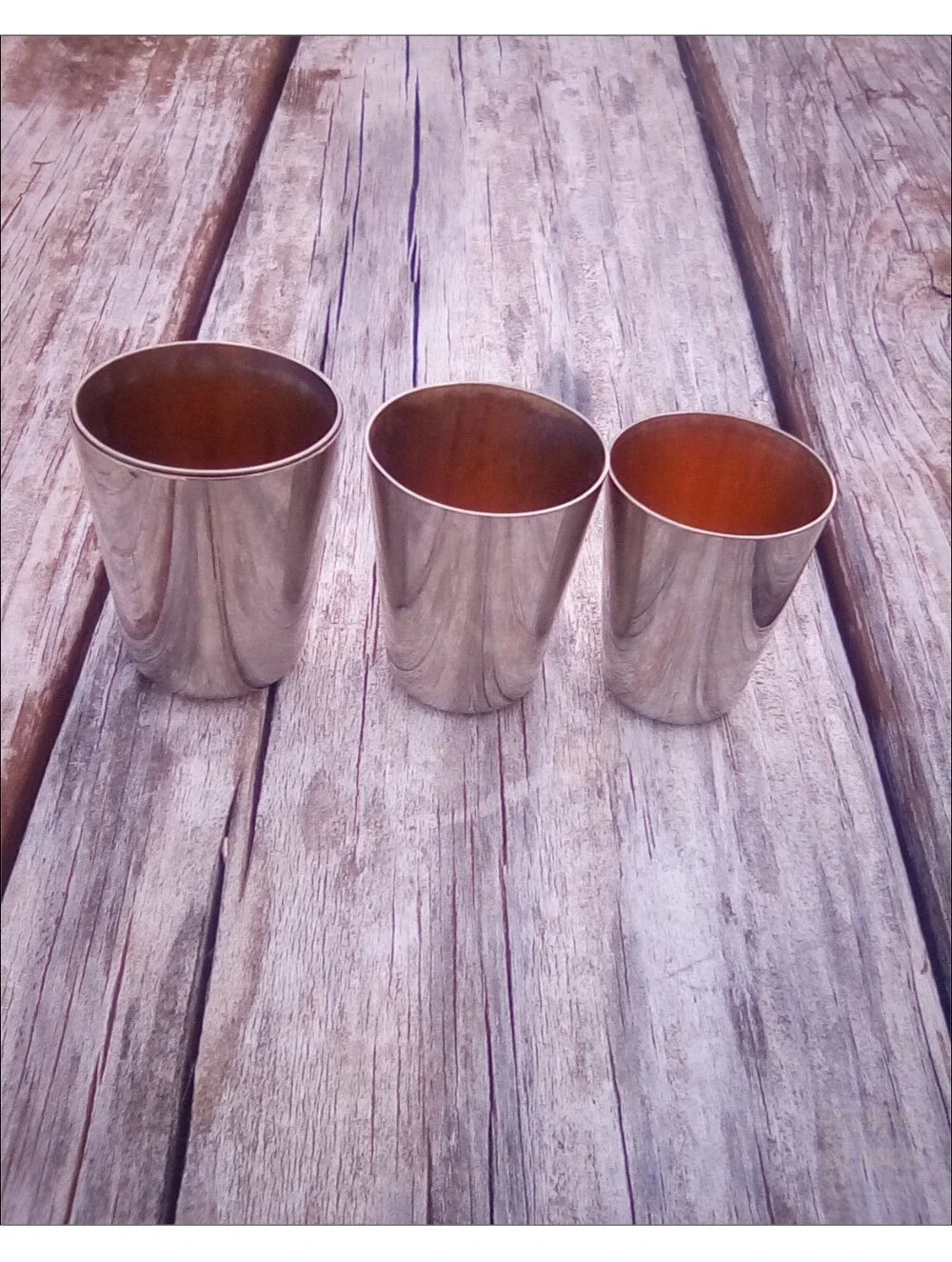 Vintage German Nesting Shot Glasses Set of 4 Leather Travel Case MCM Barware